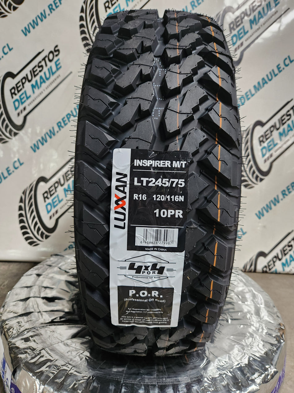 NEUMATICO 245/75 R16 LUXXAN INSPIRER M/T (LT) 120/116N 10PR