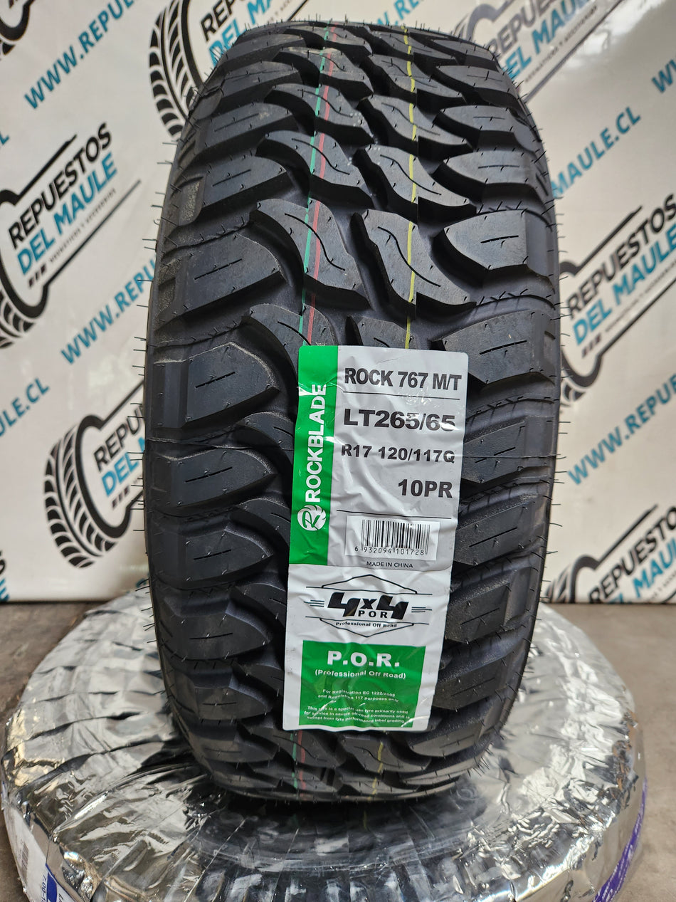 NEUMATICO 265/65 R17 W ROCKBLADE ROCK 767 M/T (LT) 120/117Q 10PR