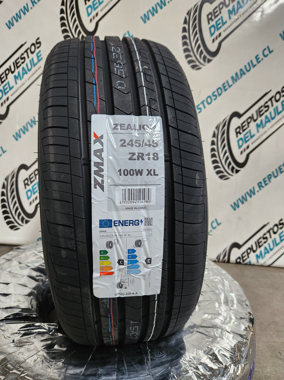 NEUMATICO  245/45 R18  ZMAX ZEALION (Z)100W
