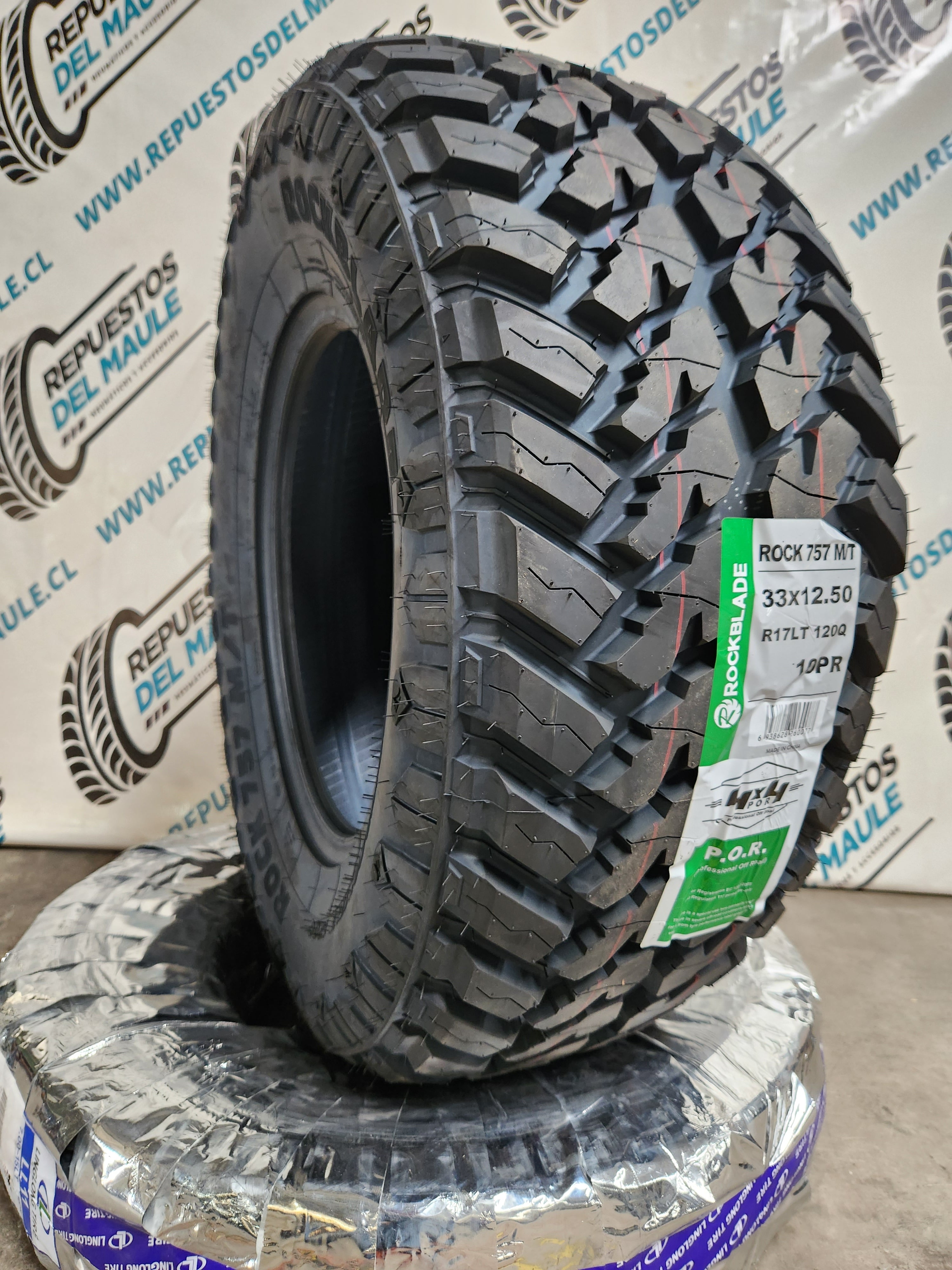 NEUMATICO 33X12.5 R17LT ROCKBLADE ROCK 757 MT 120Q 10 PR