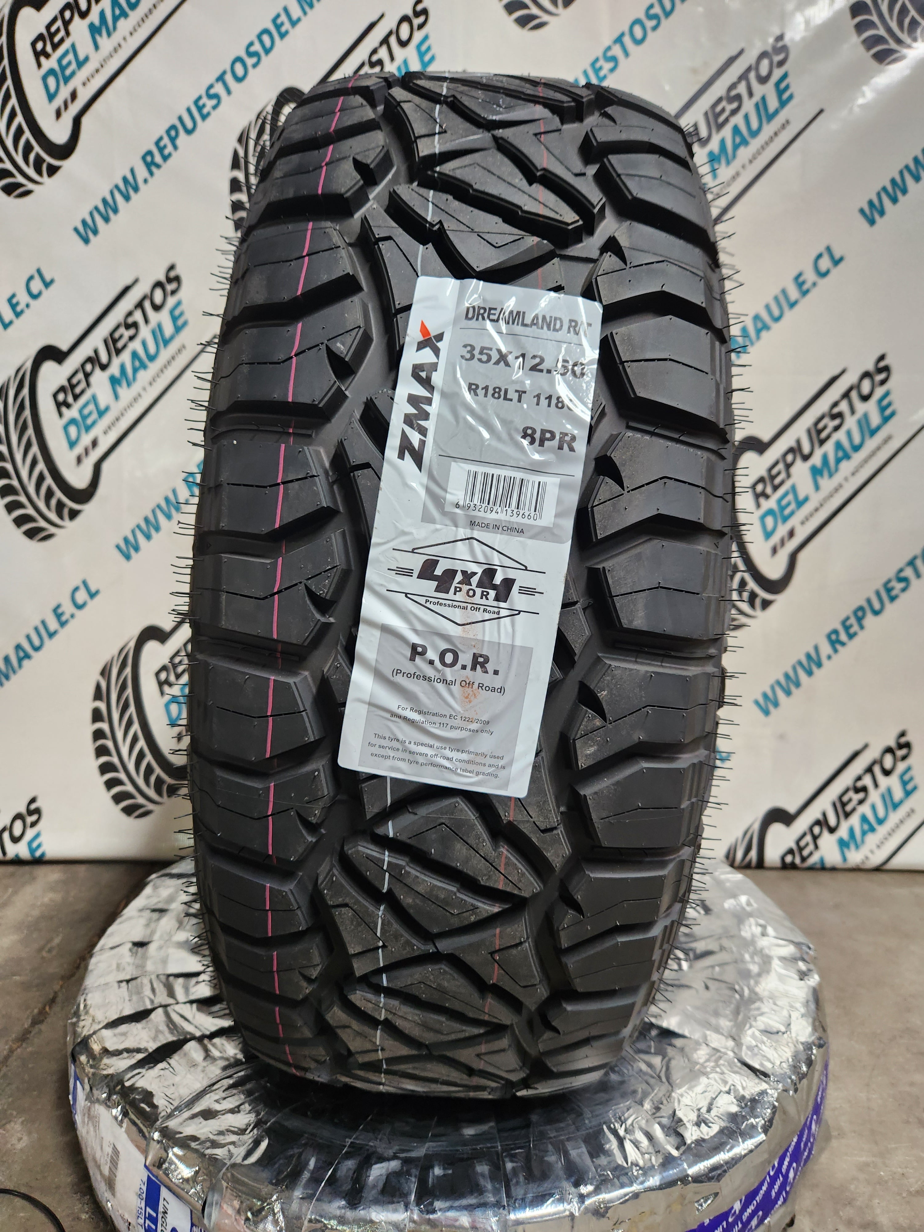NEUMATICO 35X12.5 R18LT W ZMAX DREAMLAND R/T 118Q 8PR – Neumáticos