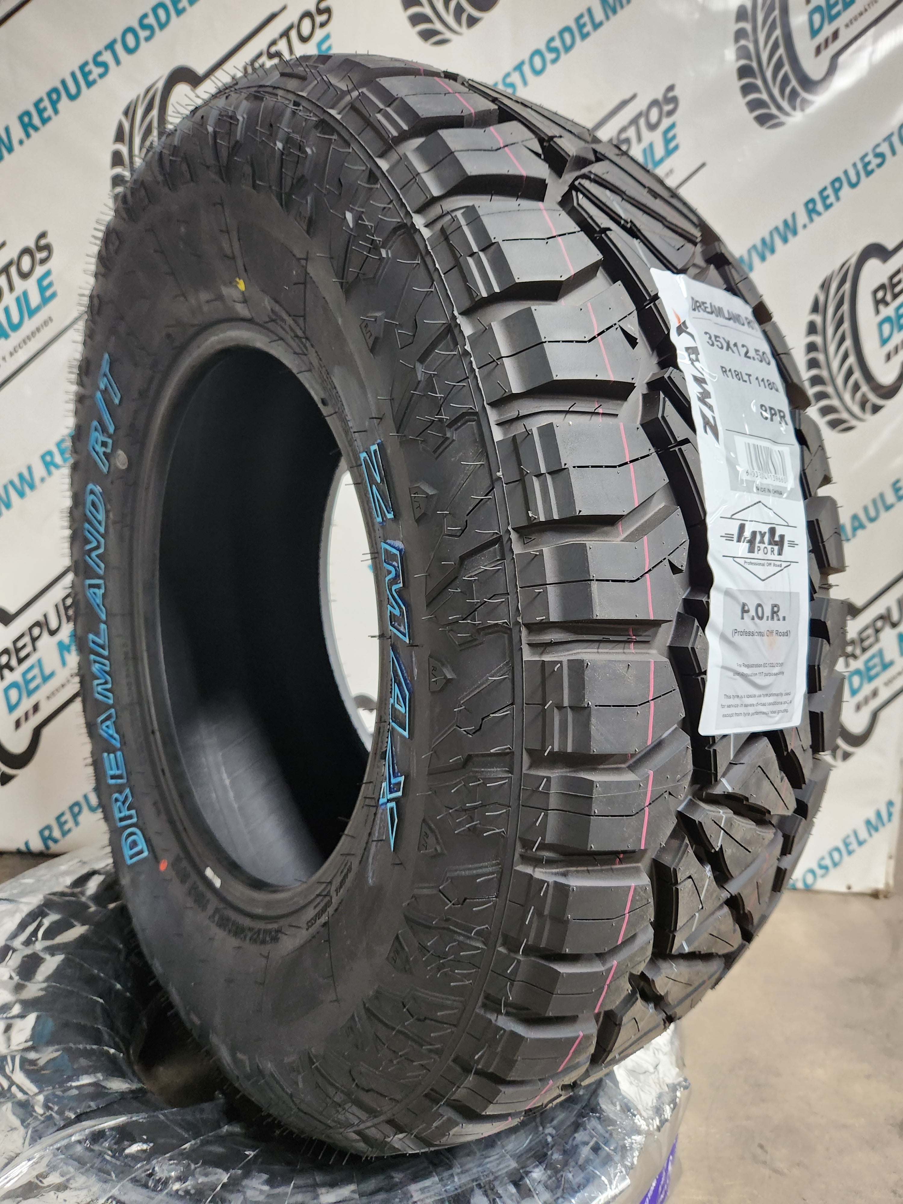 NEUMATICO 35X12.5 R18LT W ZMAX DREAMLAND R/T 118Q 8PR – Neumáticos