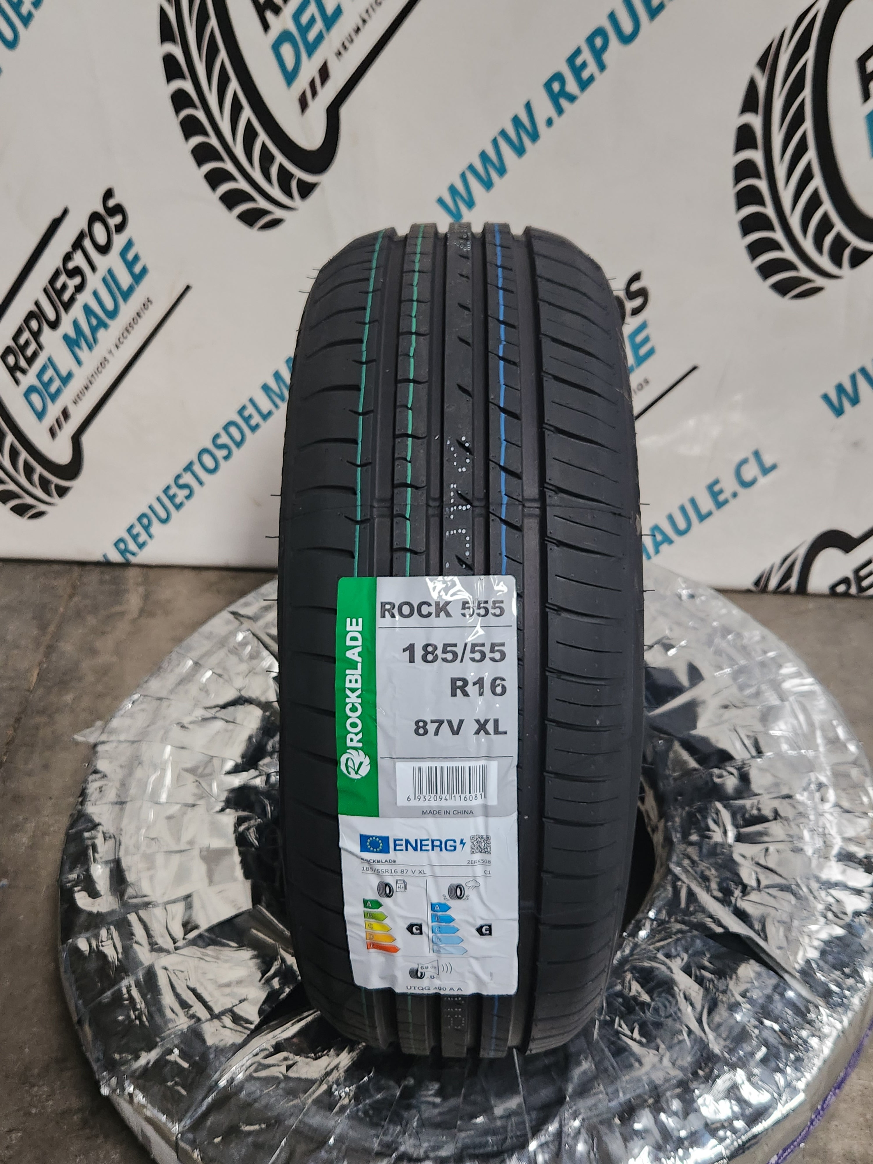 NEUMATICO 185/55 R16 ROCKBLADE ROCK 555 87 V – Neumáticos del Maule
