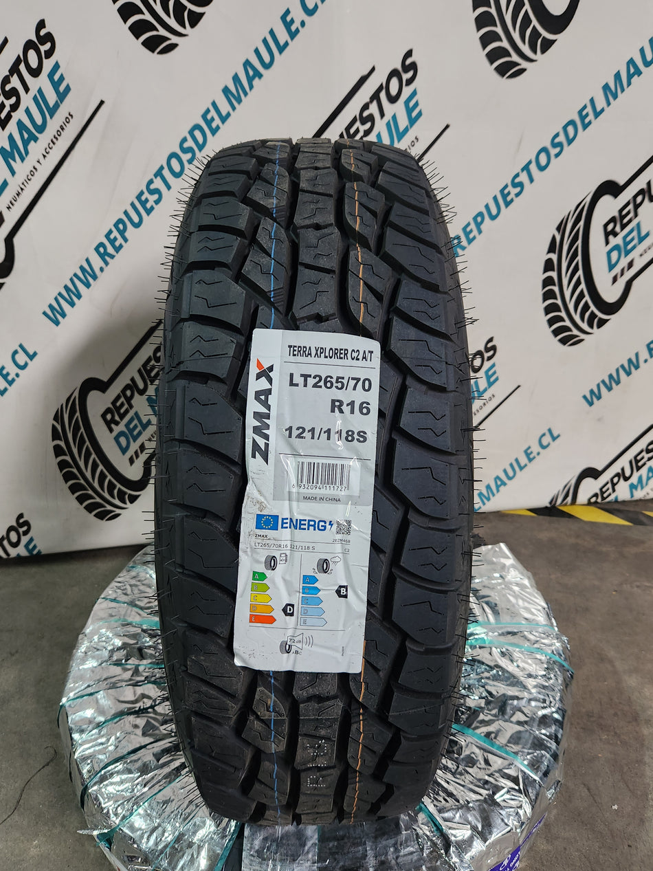 NEUMATICO 265/70 R16 LT ZMAX TERRA XPLORER C2 A/T 121/118S 10PR