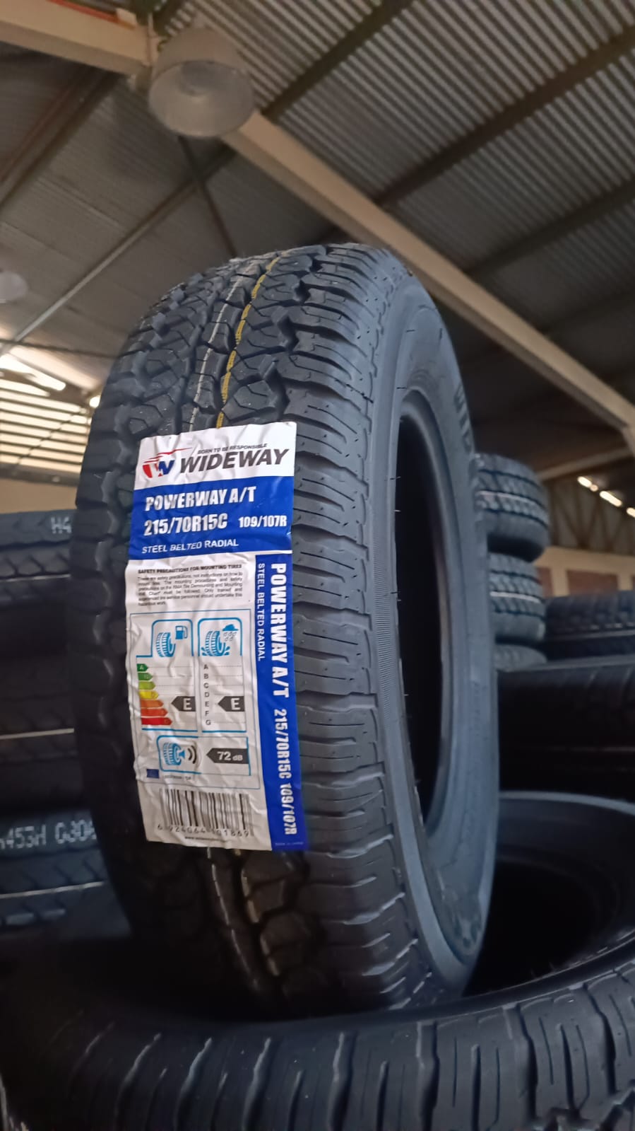 NEUMATICO 215/70 R15C WIDEWAY POWERWAY AT 109/107R 8PR