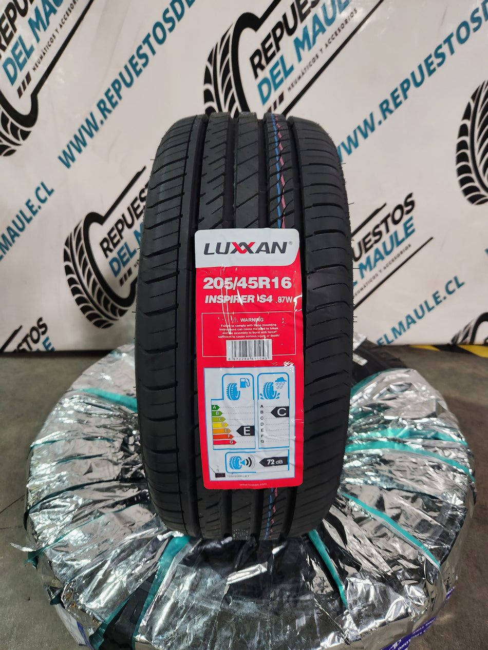 NEUMATICO 205/45 R16 LUXXAN INSPIRER S4 87WXL