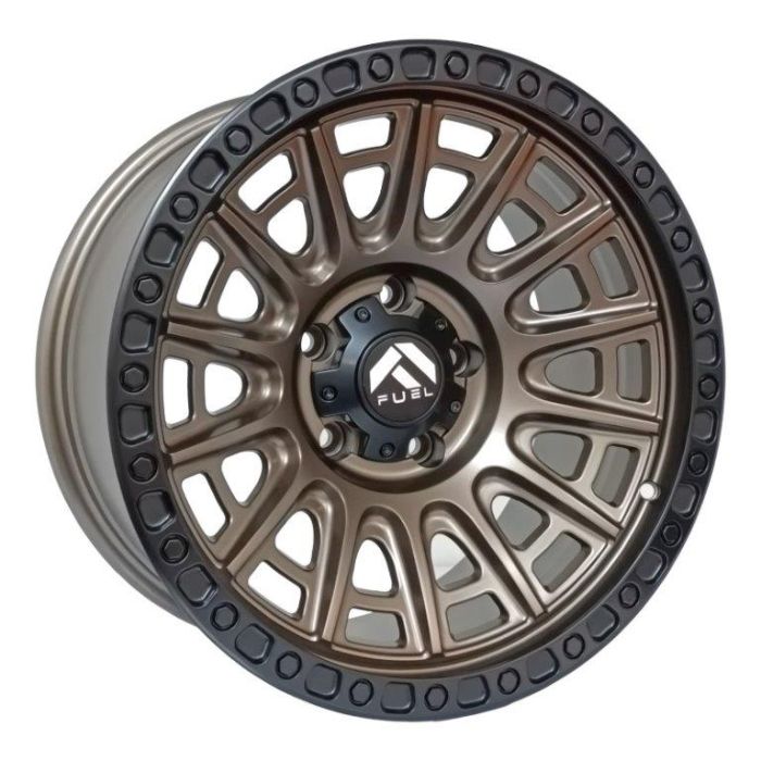 JUEGO DE LLANTAS 16x8 6X139 Et0 CYCLE MBRNZ-LMB