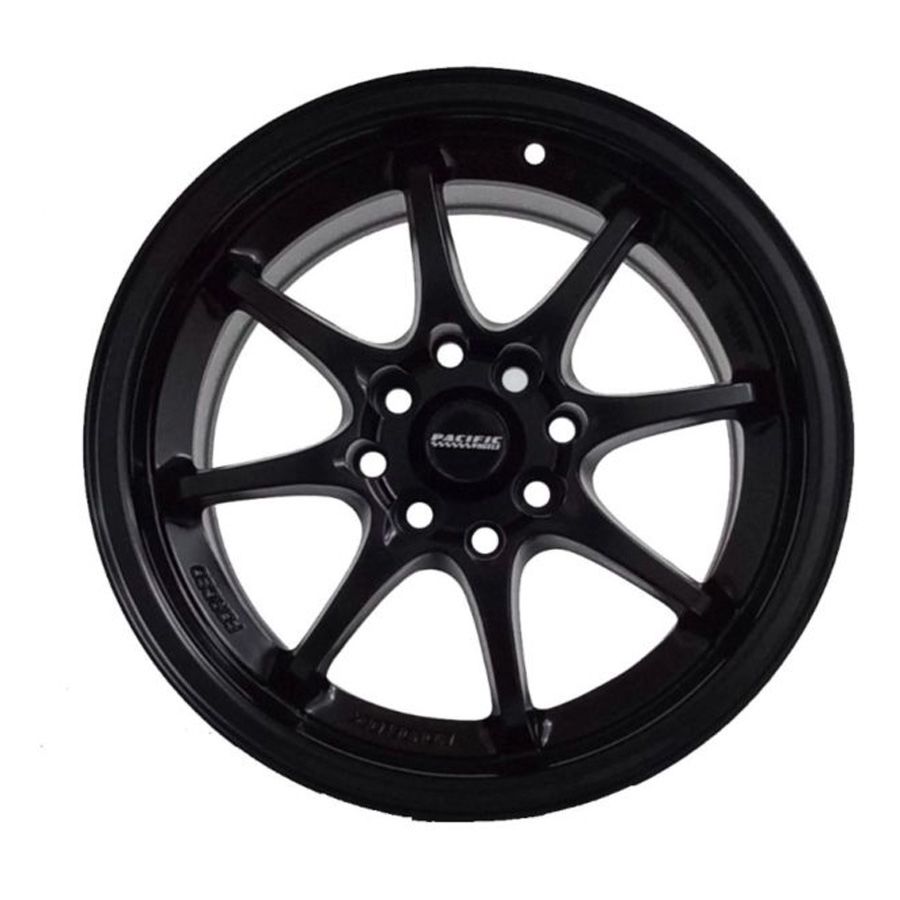 Juego de llantas 15x7 4X100/4X114 Et35 OZ-FF1 B NEGRO