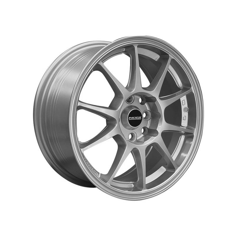 Juego de llantas 15x7 4X100/4X114 Et35 OZ-FF1 SM PLATEADO