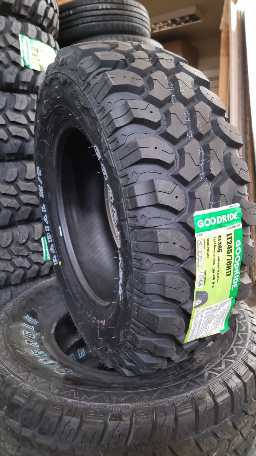 Neumatico 245/70 R17 10pr Sl366 119/116q Goodride Owl Mt