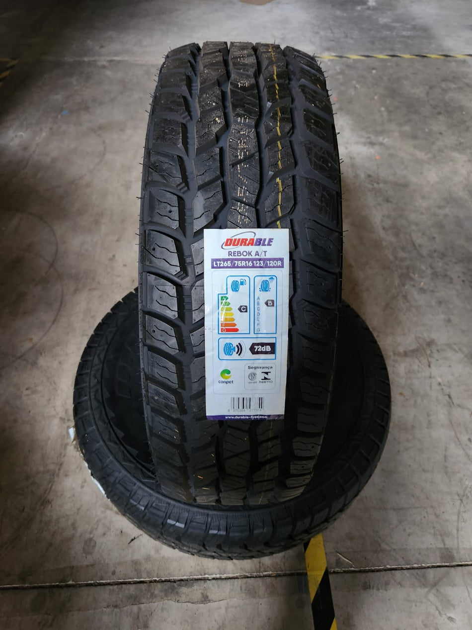 NEUMATICO 265/75 R16 DURABLE REBOK AT 10PR 123/120R