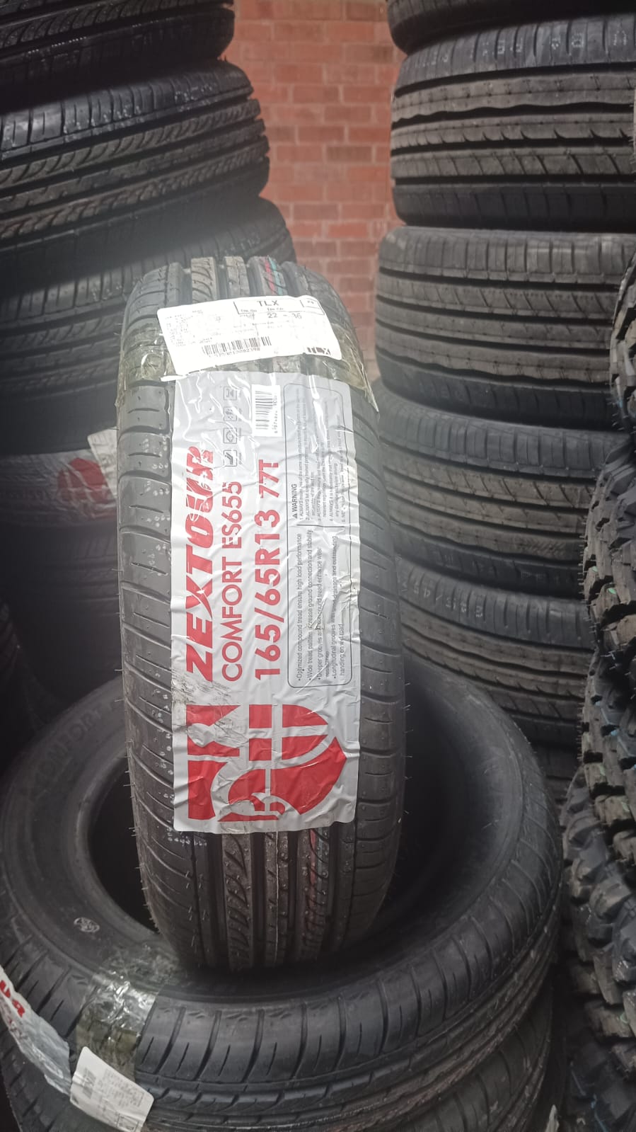 NEUMATICO 165/65 R13 ZEXTOUR COMFORT ES655 HT 77T BLK CHN