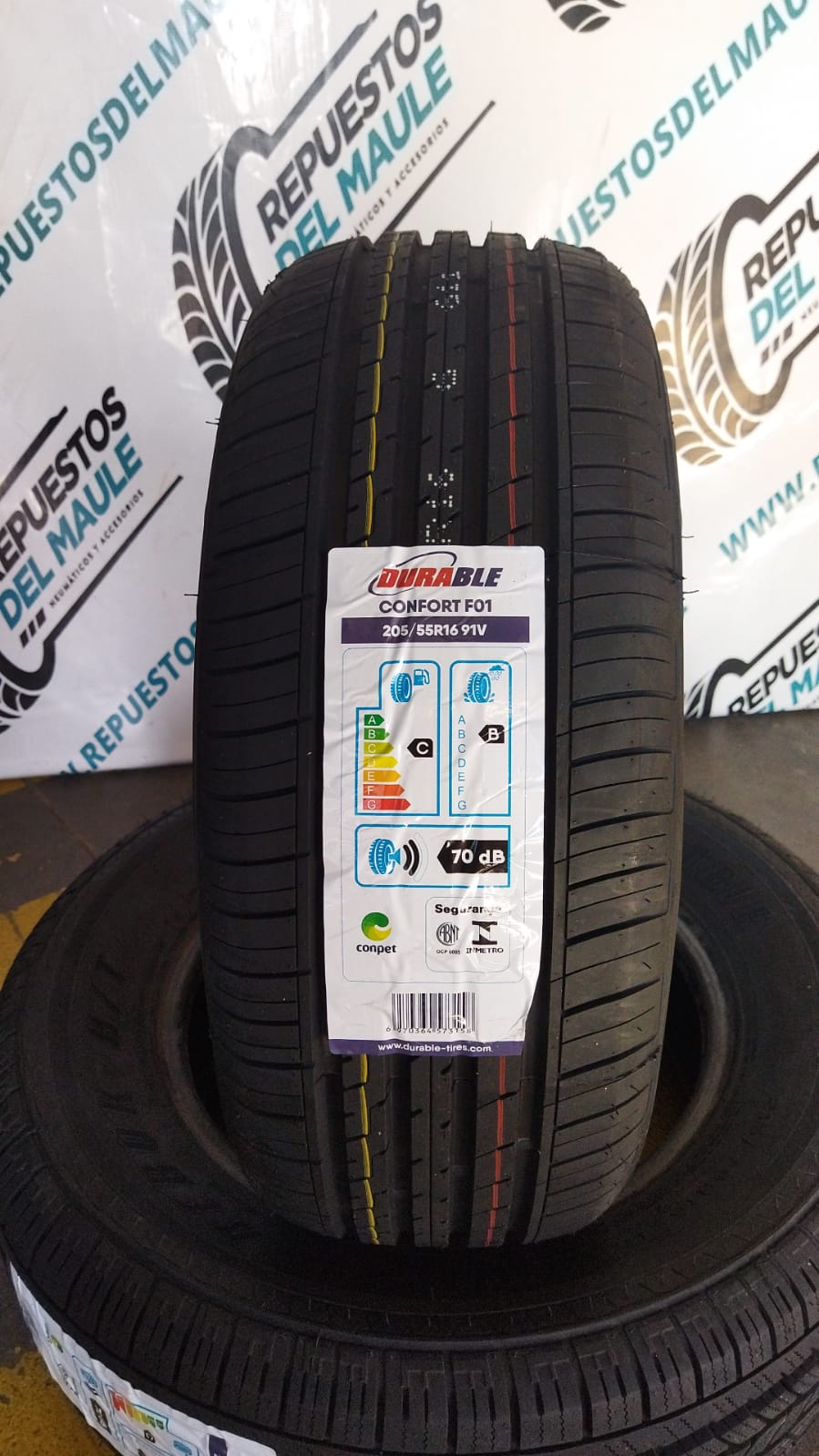 NEUMATICO 205/55 R16 DURABLE 91V CONFORT F01