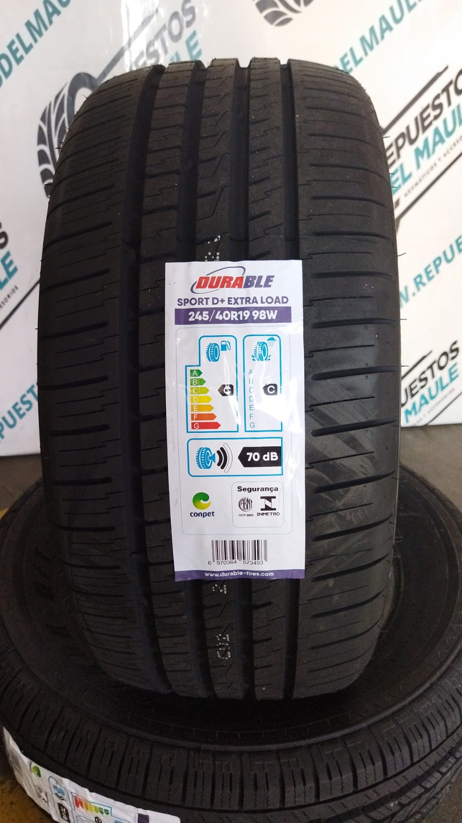 NEUMATICO 245/40 R19 DURABLE SPORT D+ XL 98W