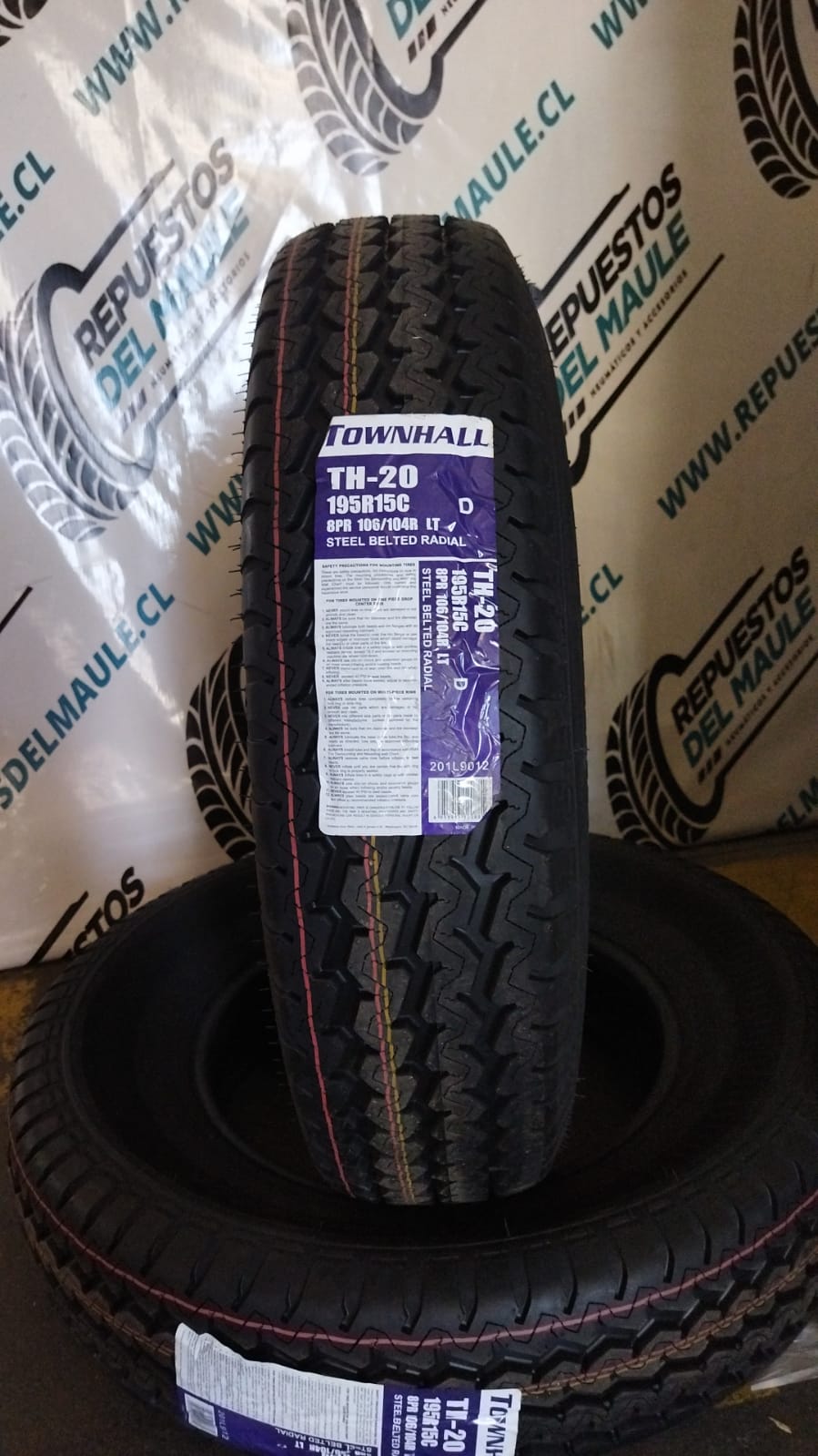 NEUMATICO 195 R15C TOWNHALL TH20 8PR 106/104R