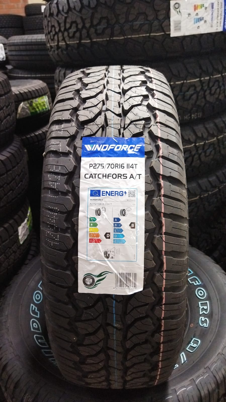 Windforce Cathforce At NEUMATICO 275/70 R16 WINDFORCE CATCHFORS AT 114T – Neumáticos del Maule