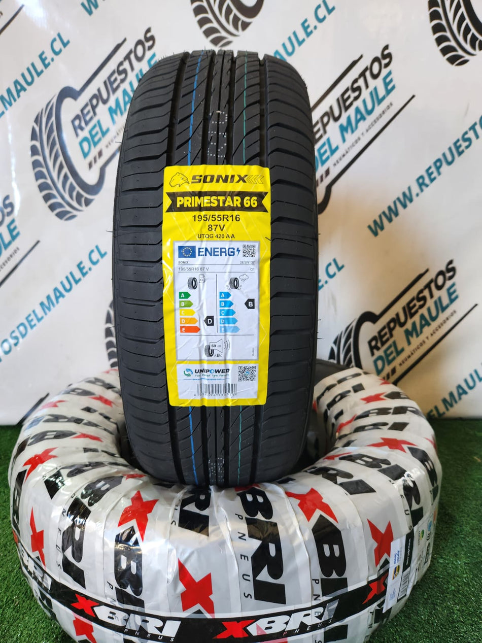 NEUMATICO 195/55 R16 SONIX PRIMESTAR 66 87V