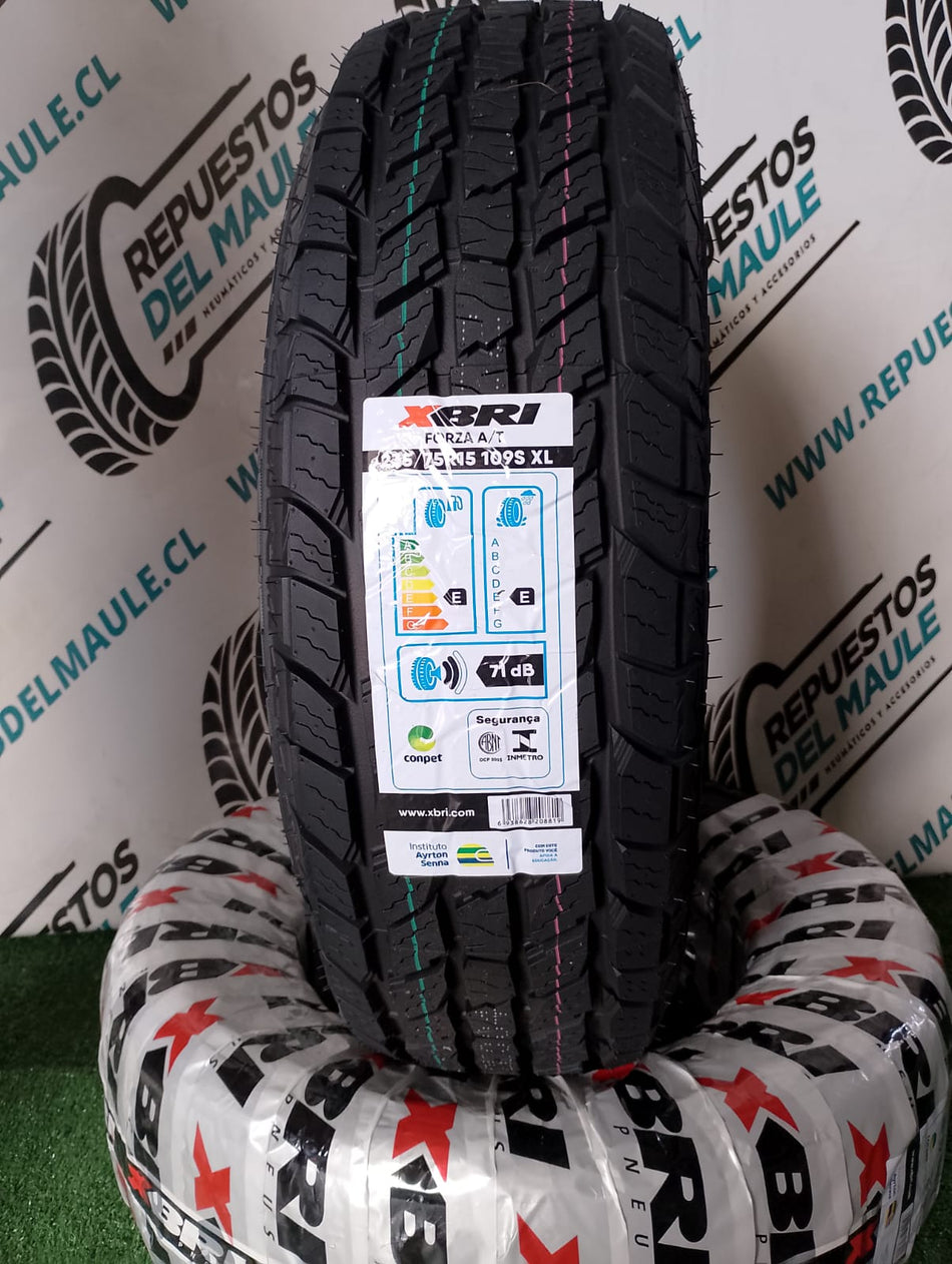 Neumatico 235/75 R15 109s Xbri Forza A/t Extra Load