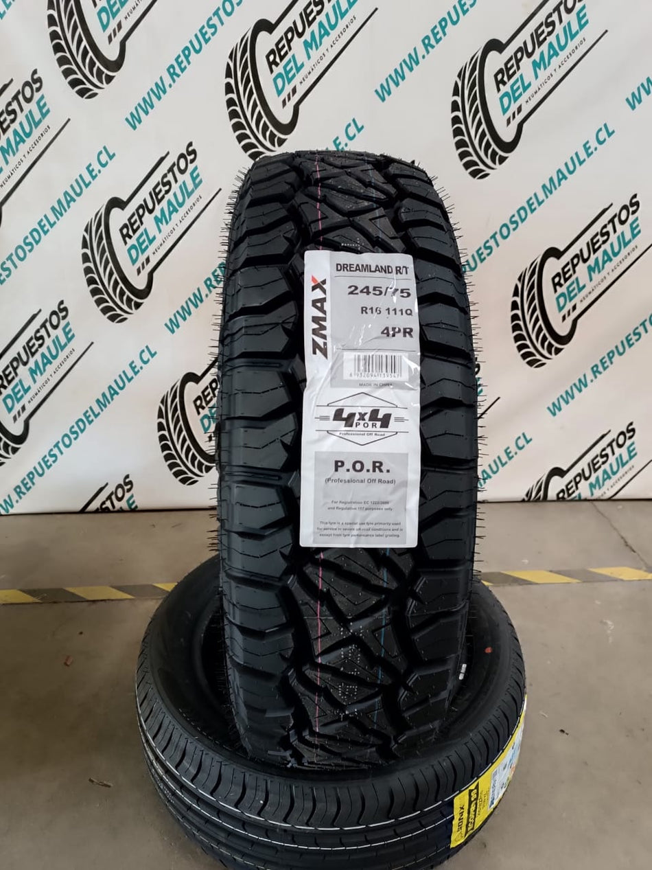NEUMATICO 245/75 R16 ZMAX DREAMLAND RT W 111Q 4PR