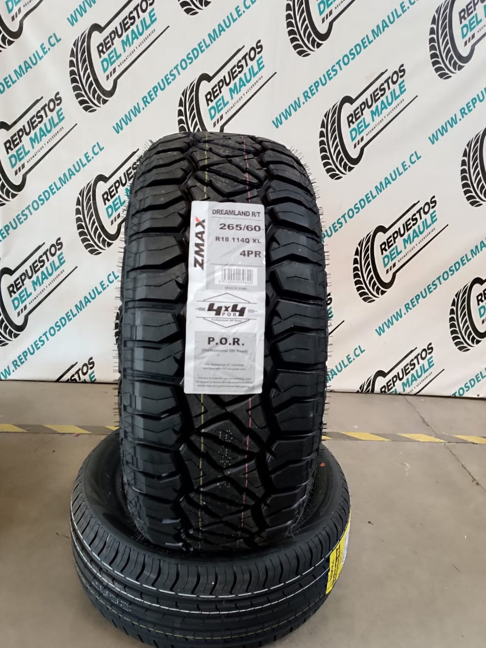 NEUMATICO 265/60 R18 W ZMAX DREAMLAND RT 114Q 4PR