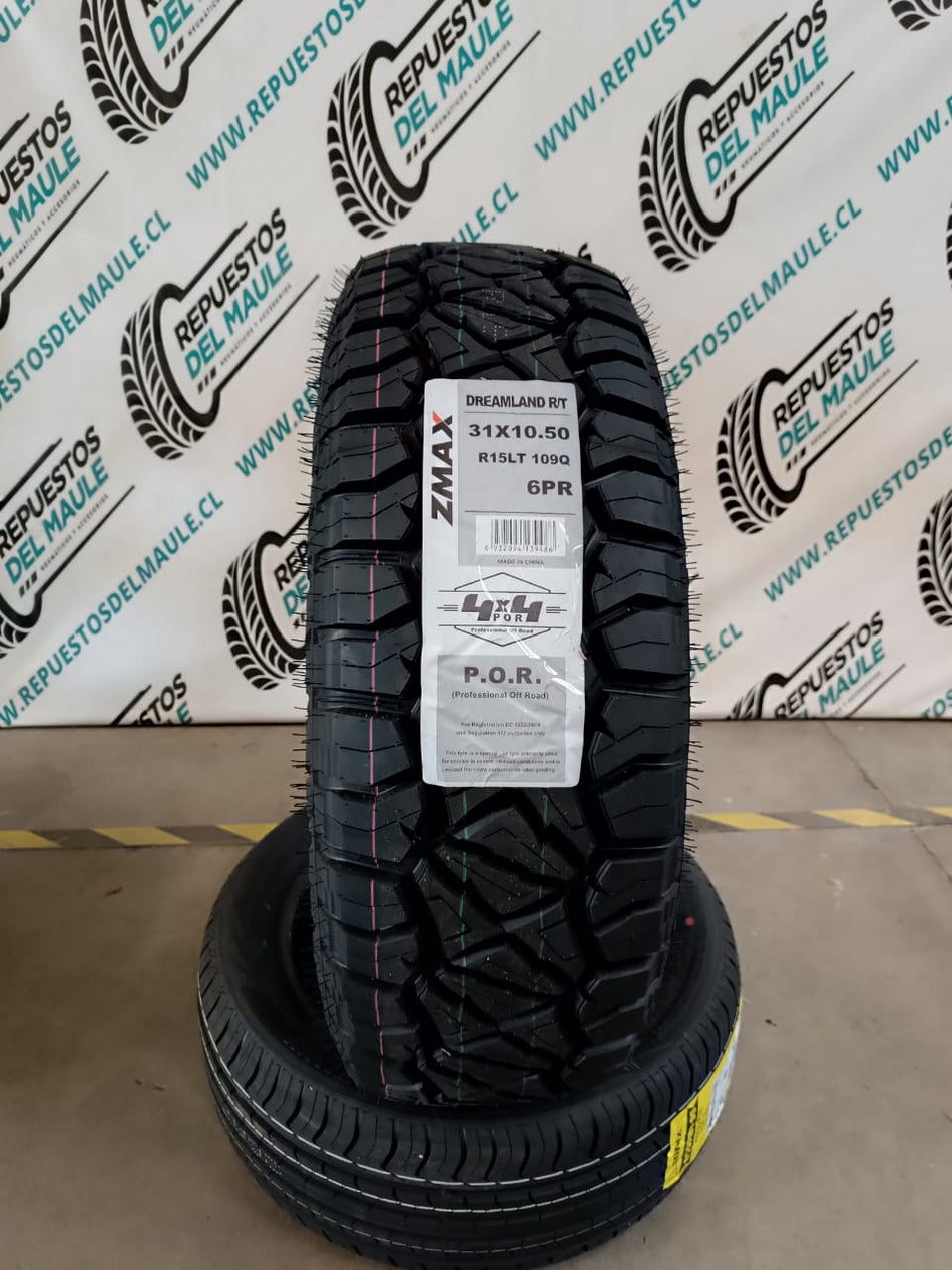 NEUMATICO 31X10.5 R15 W ZMAX DREAMLAND RT LT 109Q 6PR