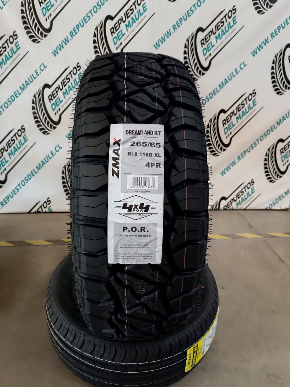 NEUMATICO 265/65 R18 W ZMAX DREAMLAND RT 116Q 4PR