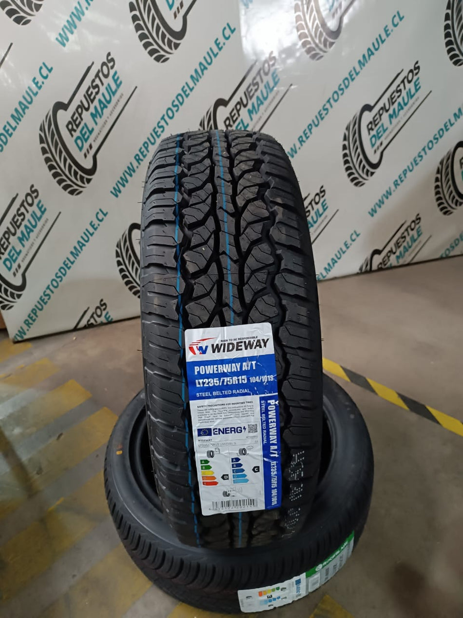 Neumatico 235/75 R15 LT  WIDEWAY POWERWAY A/T 104/101S 6PR