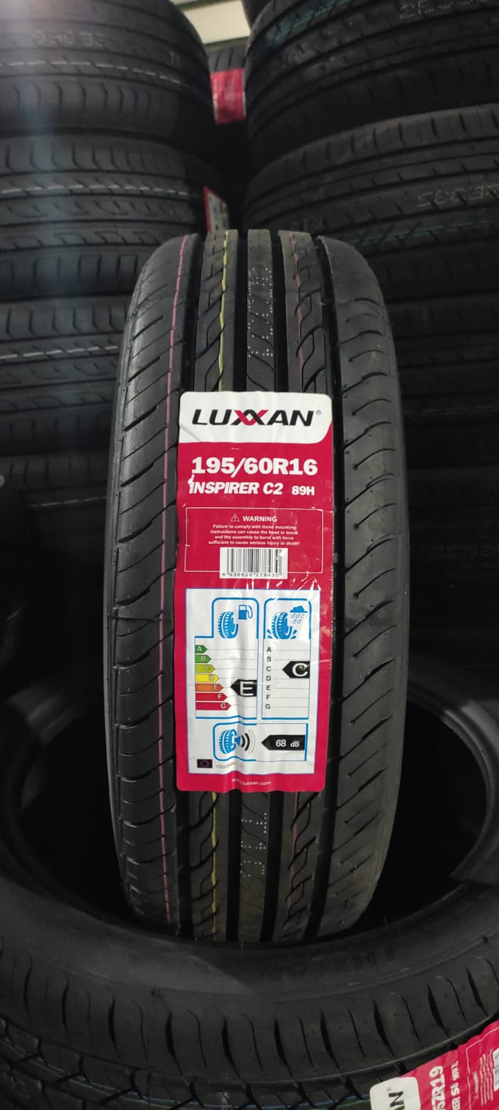 NEUMATICO 195/60 R16 LUXXAN INSPIRER C2 89H