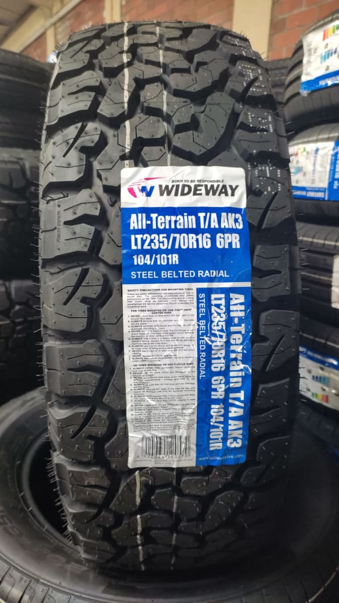 NEUMATICO 235/70 R16 104/101R WIDEWAY ALL-TERRAIN T/A AK3 LT