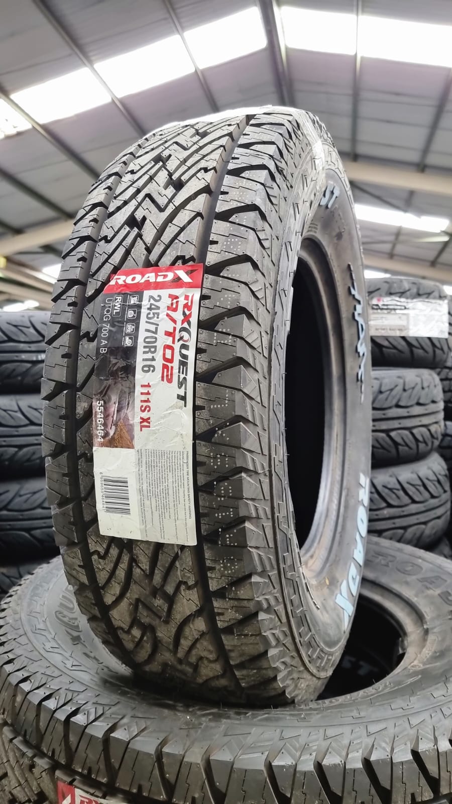 NEUMATICO 245/70 R16 ROADX RXQUEST AT02 AT 111S 6PR