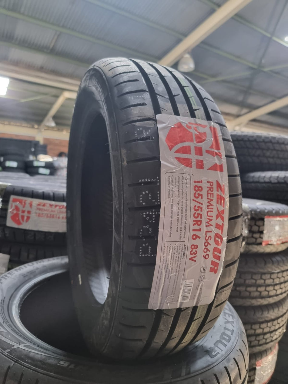 NEUMATICO 185/55 R16 ZEXTOUR LS669 PREMIUM TUBELES BLK 83V