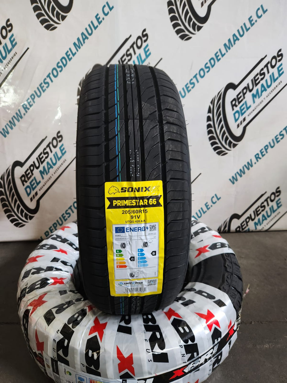 NEUMATICO 205/60 R15 SONIX PRIMESTAR 66 91V