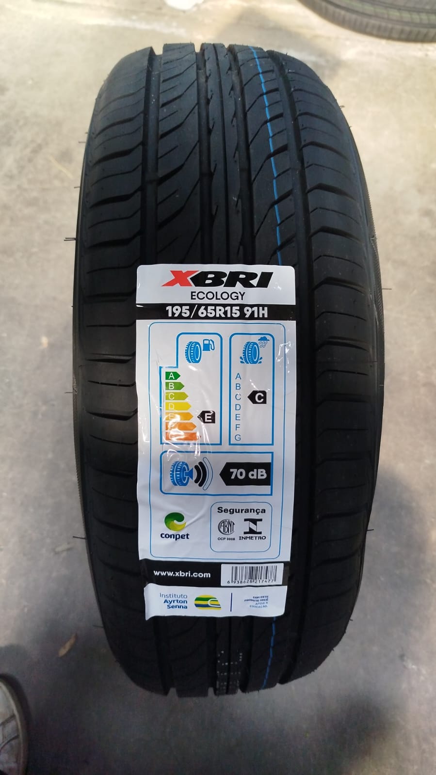 NEUMATICO 195/65 R15 XBRI ECOLOGY 91H – Neumáticos del Maule