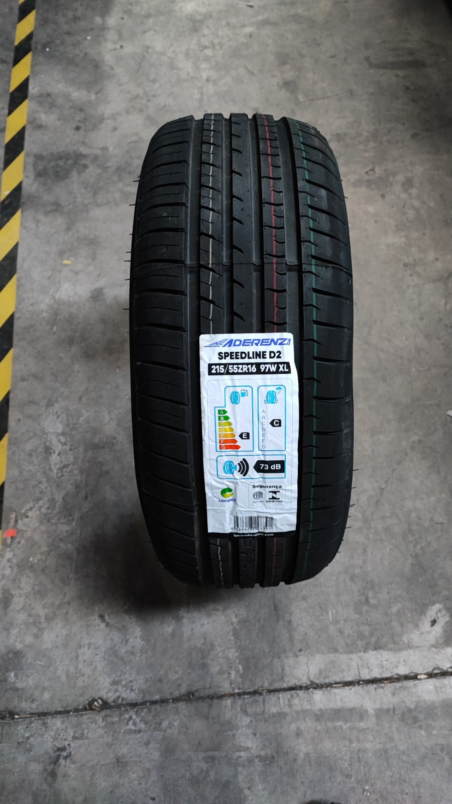 NEUMATICO 215/55 R16 97W SPEEDLINE D2 XL ZR ADERENZA