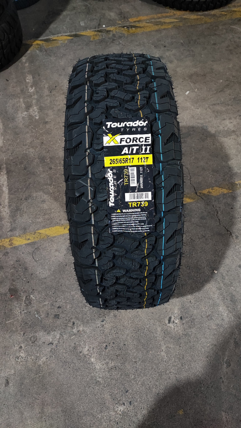 Neumatico 265/65 r17 tourador x force a/t 2 112t bz