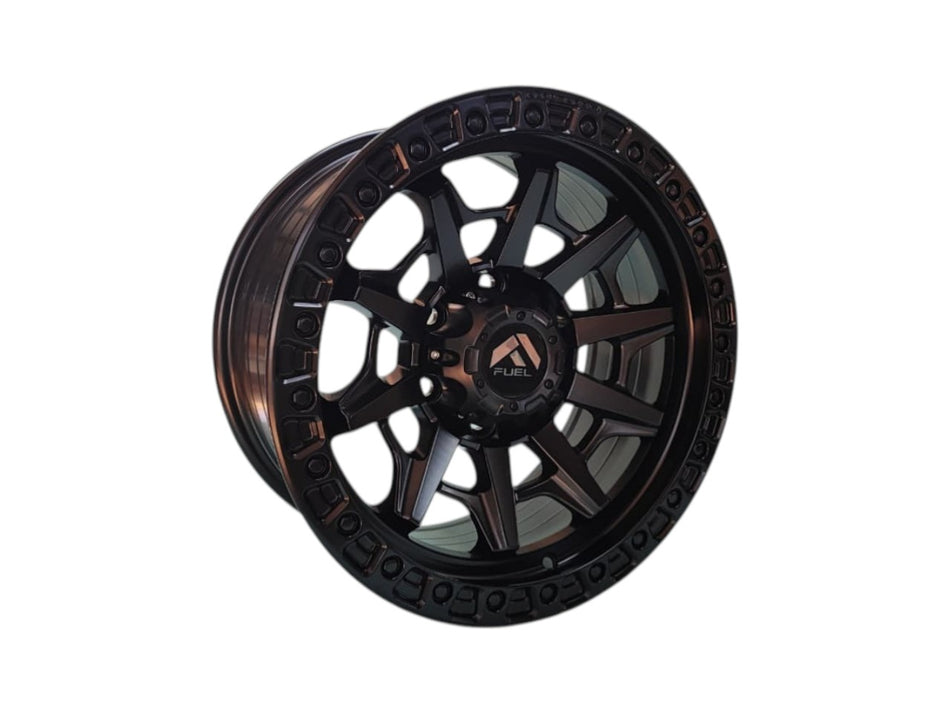 Juego de Llantas 16X8 6x139.7 Et0 Matt Black 602 FSB