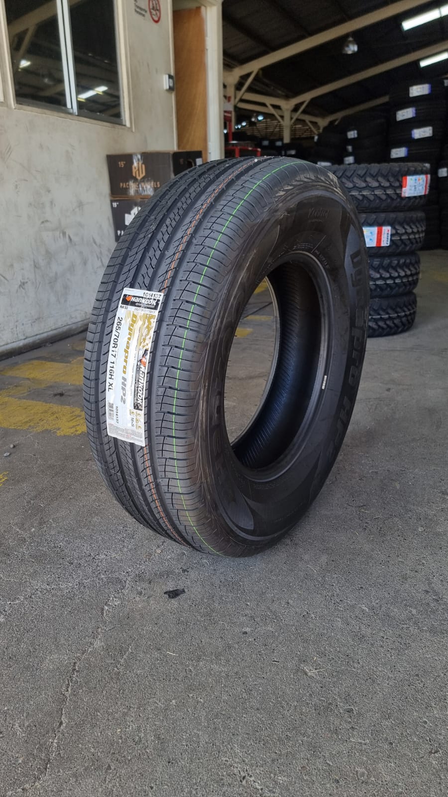 NEUMATICO 265/70 R17 HANKOOK DYNAPRO HP2  RA33 PCR 116H XL HT (korea)
