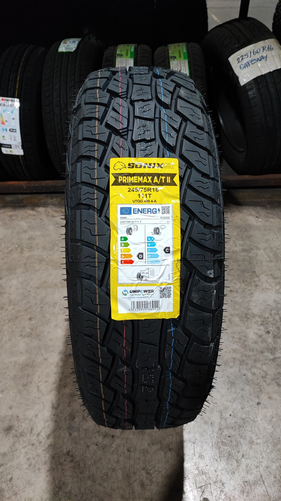 NEUMATICO 245/75 R16 W SONIX PRIMEMAX A/T II 111T