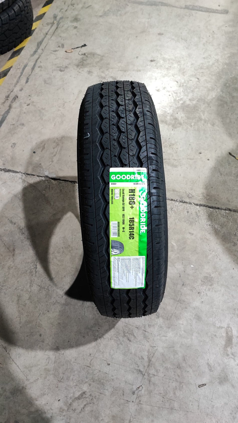 Neumatico 185 R14c Goodride H188 8pr
