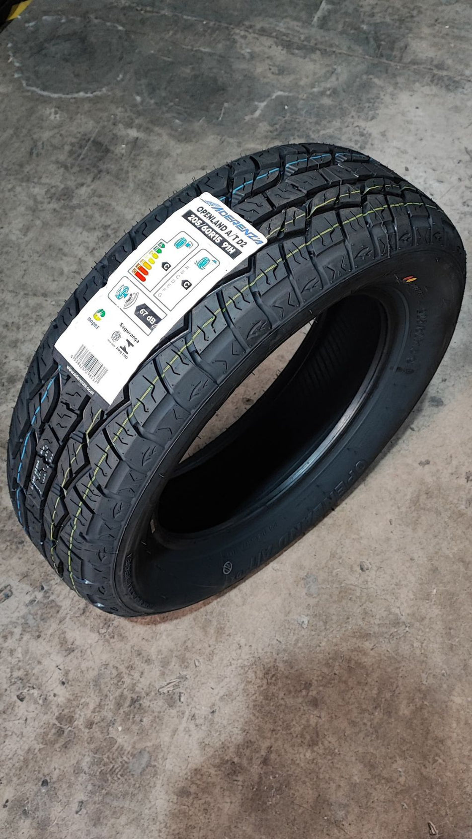 Neumatico 205/60 R15 91h Openland At D2 Aderenza