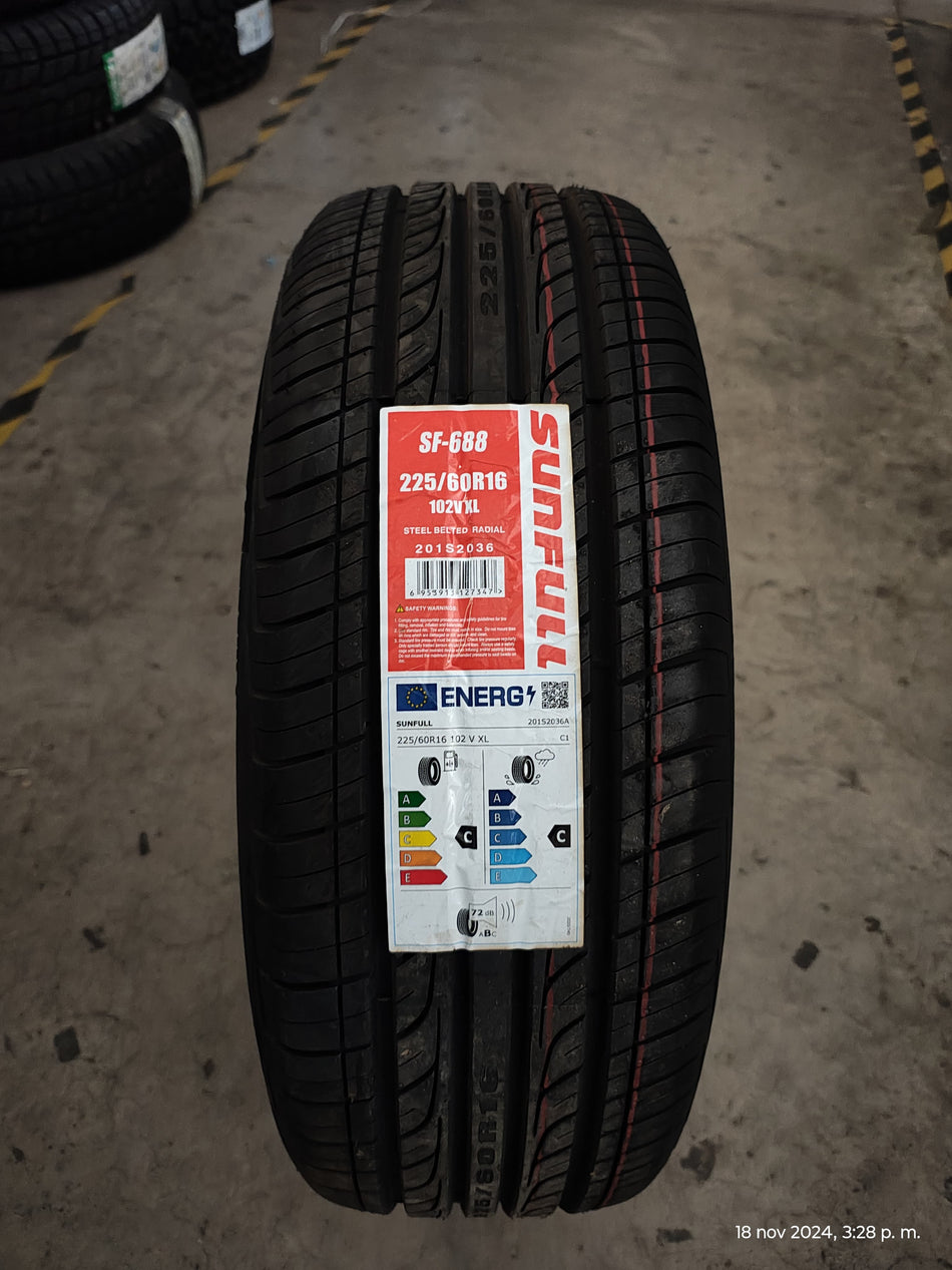 Neumatico 225/60 R16 Sunfull Sf-688 102v Xl