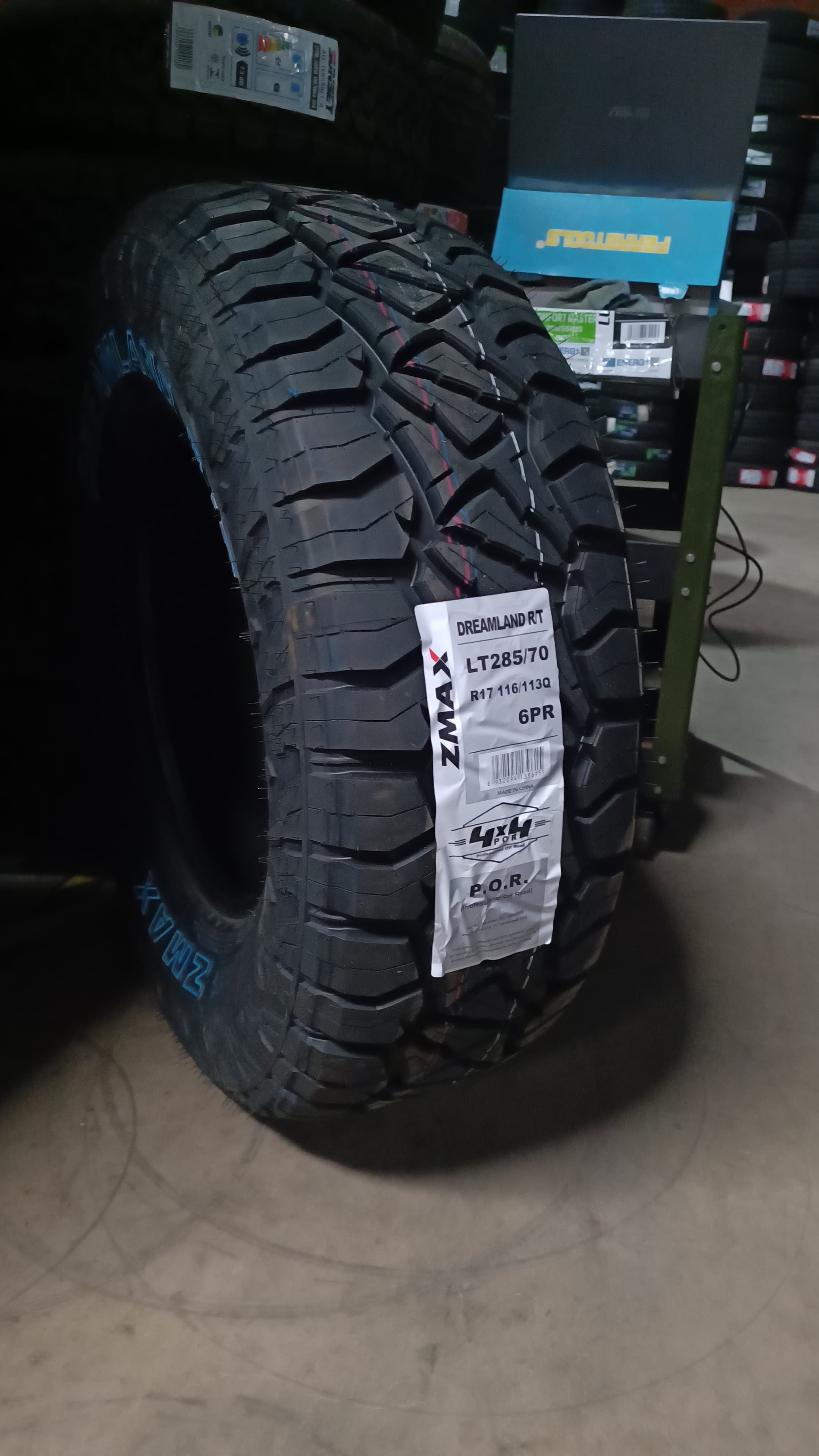 ラダメール NEUMATICO 285/70 R17 W ZMAX DREAMLAND R/T 116/113Q LT – Neumáticos