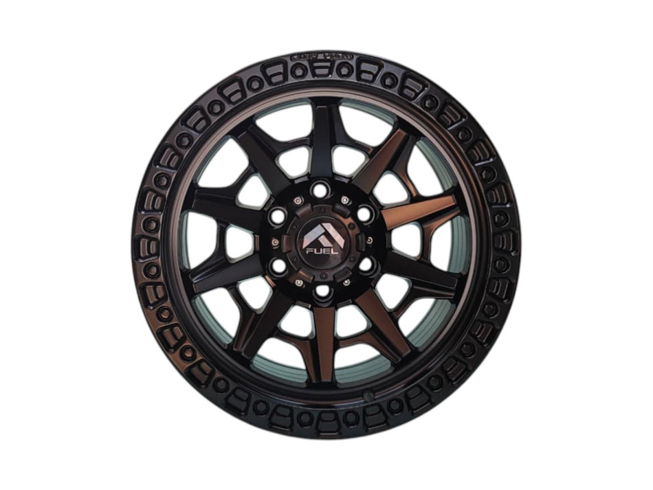 Juego de Llantas 16X8 6x139.7 Et0 Matt Black 602 FSB
