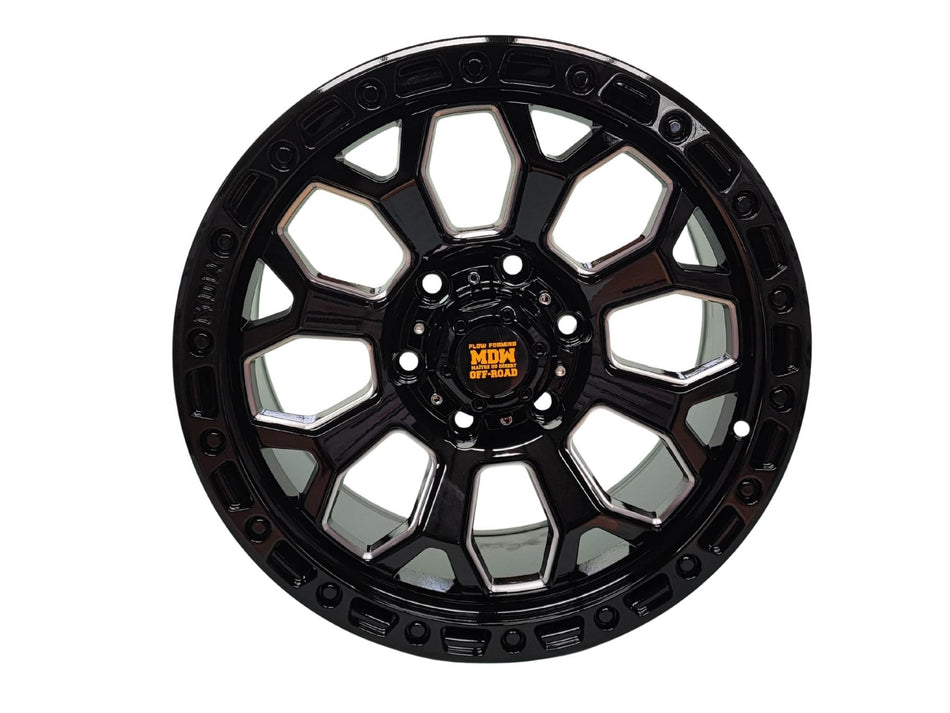 Juego de Llantas 17x8.5 6x139.7 Et0 BM X171216(MD-02)