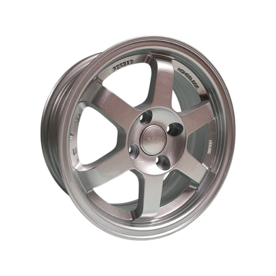 Juego de Llantas 14x6 4x100 Et35 Silver (60113)