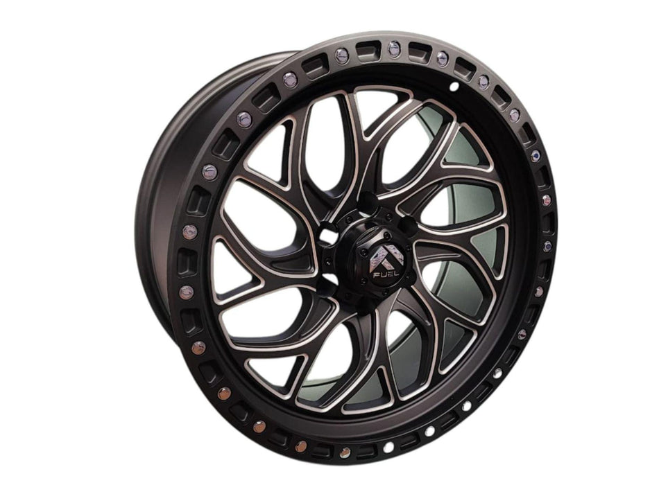 Juego de Llantas 20x9 6x139.7 Et0 matt black+milling 1820