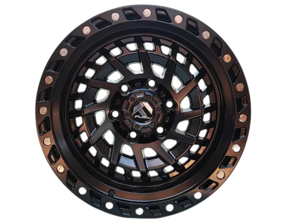 Juego de Llantas 17X9 6x139.7 Et0 MB+Silver H195-7