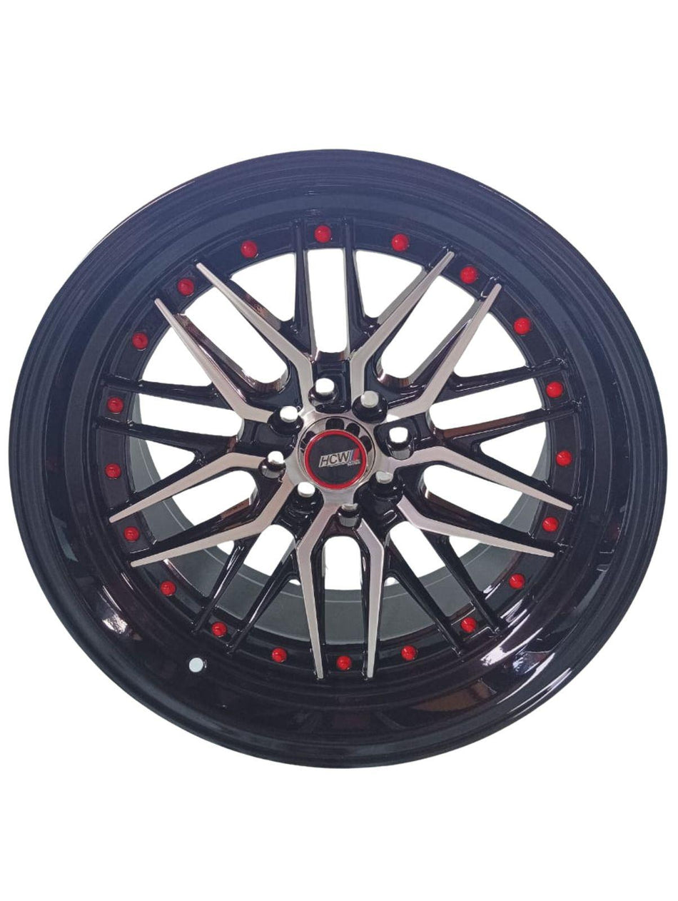 Juego de Llantas 17x9 4x100/4x108 Et5 BM spoke HJ253