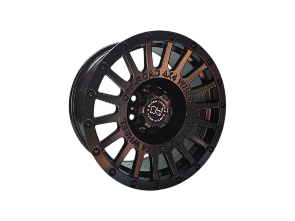 Juego de Llantas 16x8 6x114.3 Et0 Matt Black 605 FSB