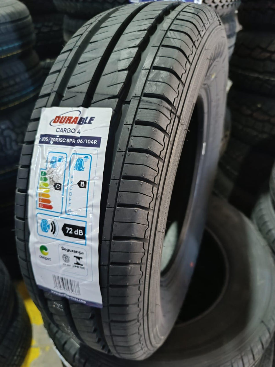 NEUMATICO 205/70 R15C DURABLE CARGO 4 106/104R 8PR